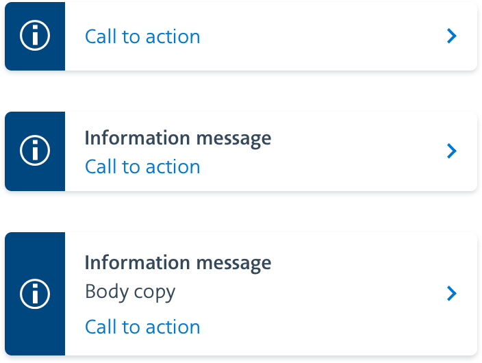 Callout for General Messages